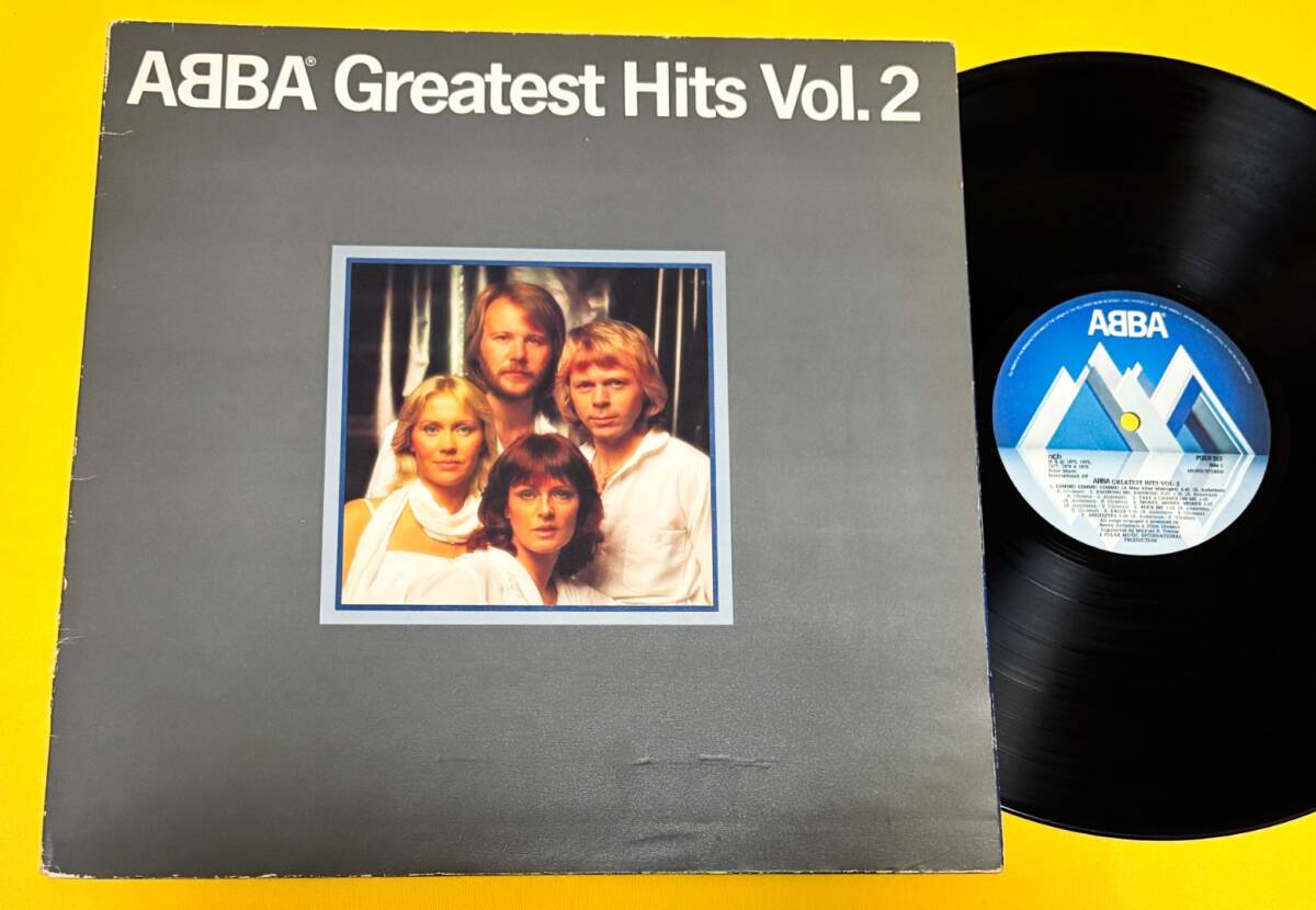 ◆スウェーデンORG◆ ABBA / GREATEST HITS VOL.2 ◆POLARオリジナル盤！