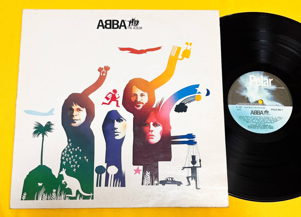 ◆スウェーデンORG◆ ABBA / THE ALBUM ◆POLARオリジナル盤！