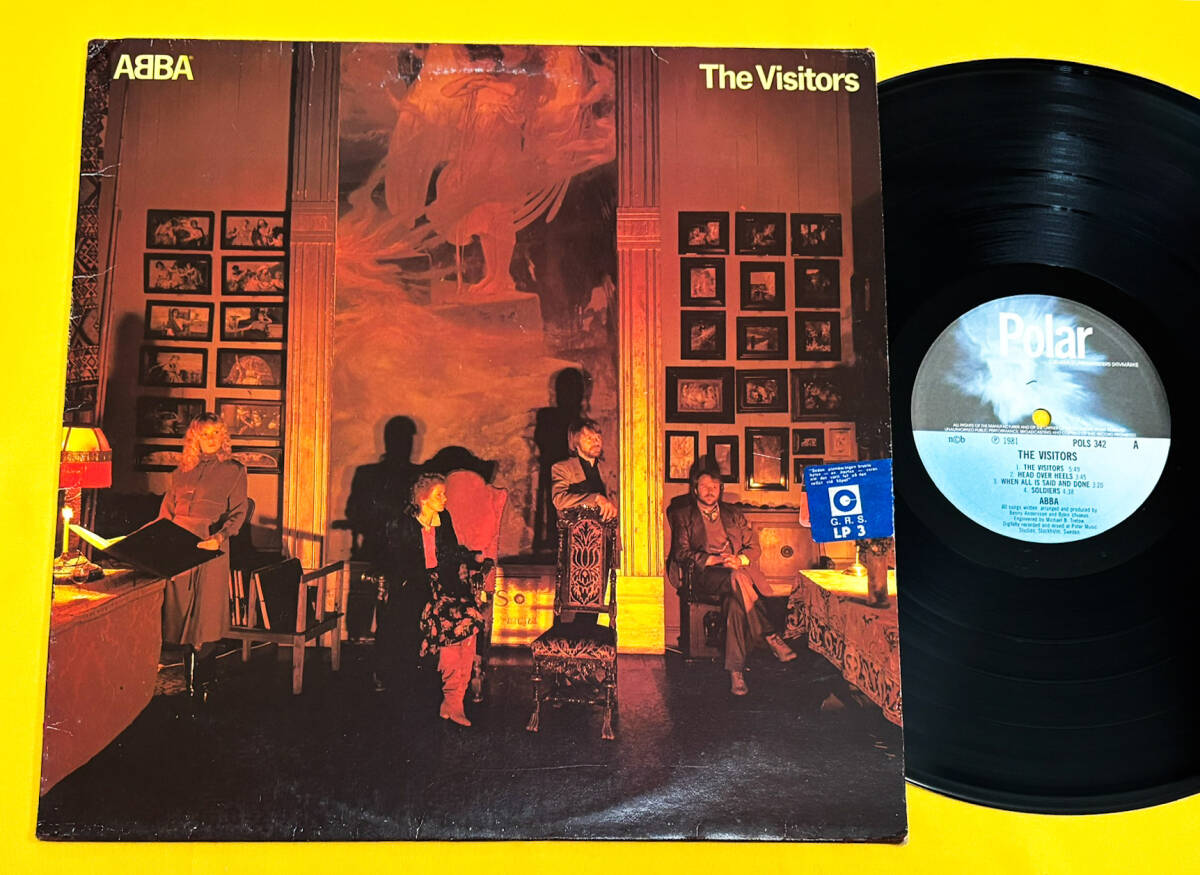 ◆スウェーデンORG◆ ABBA / THE VISITORS ◆POLARオリジナル盤！
