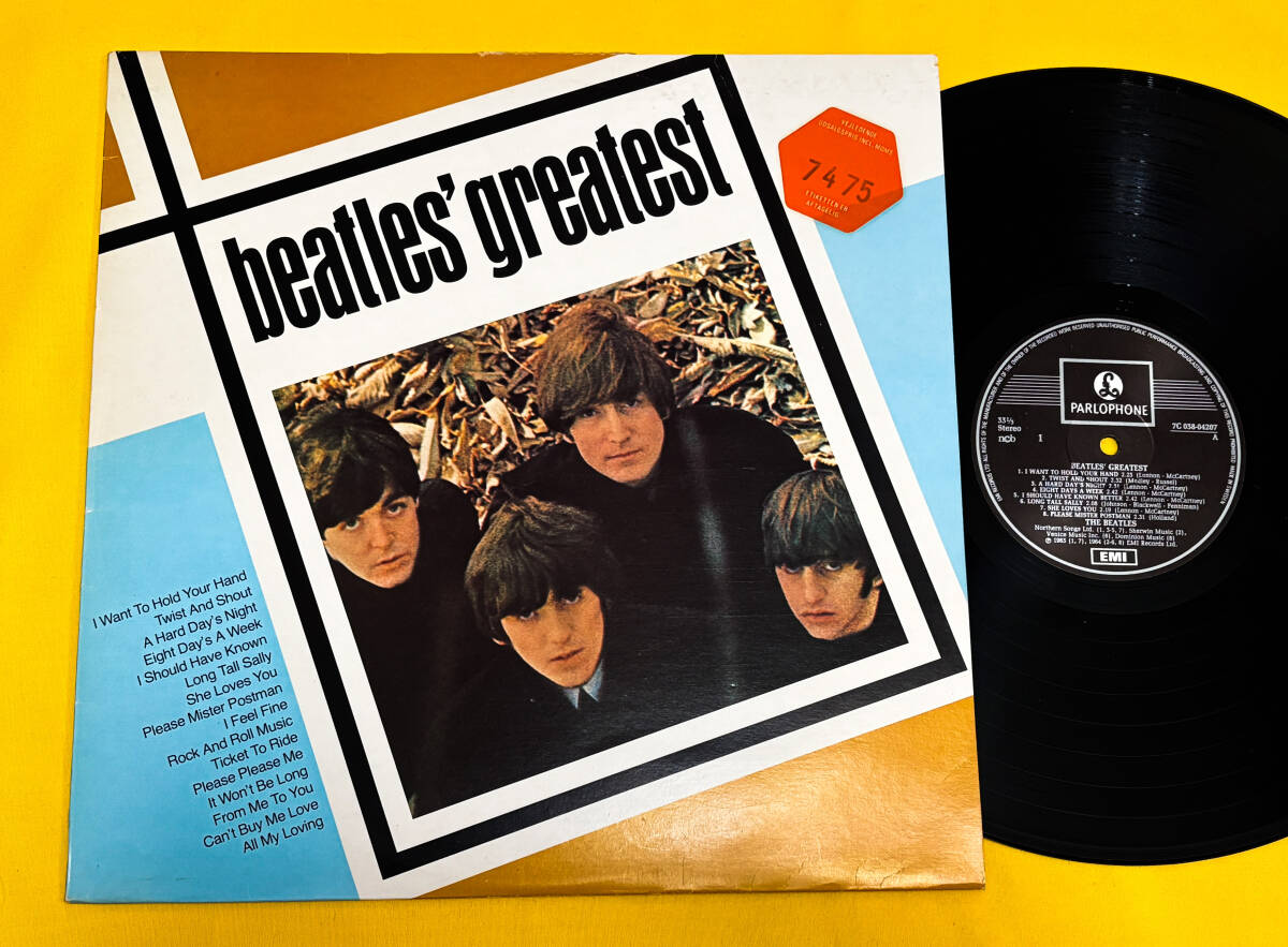 ◆スウェーデンORG◆ BEATLES / GREATEST ◆ALL MY LOVINGハイハットイントロ収録！PARLOPHONE黒ラベル