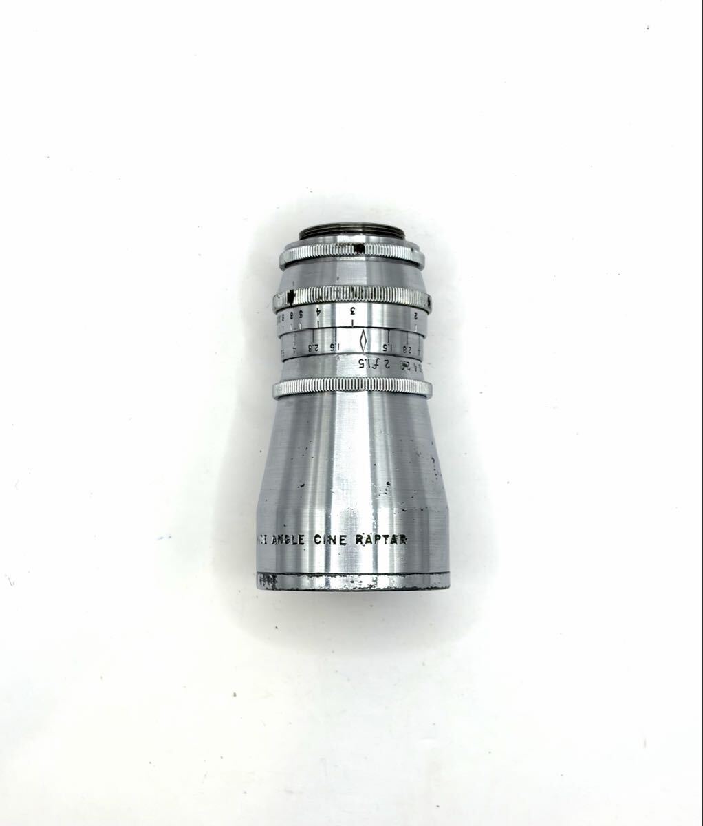 WOLLENSAK 1/2 INCH F/1.5 WIDE ANGLE CINE RAPTAR No.C12118 オールドレンズ ジャンク扱い