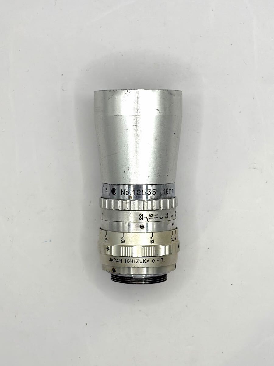 KINOTAR 12.5mm 1:1.4 16mm表記あり 市塚光学 Cマウント シネレンズ ジャンク扱い