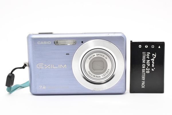 ★完動品★ カシオ CASIO EXILIM EX-Z77 ブルー コンデジ ジャンク #BE017/4383 ★