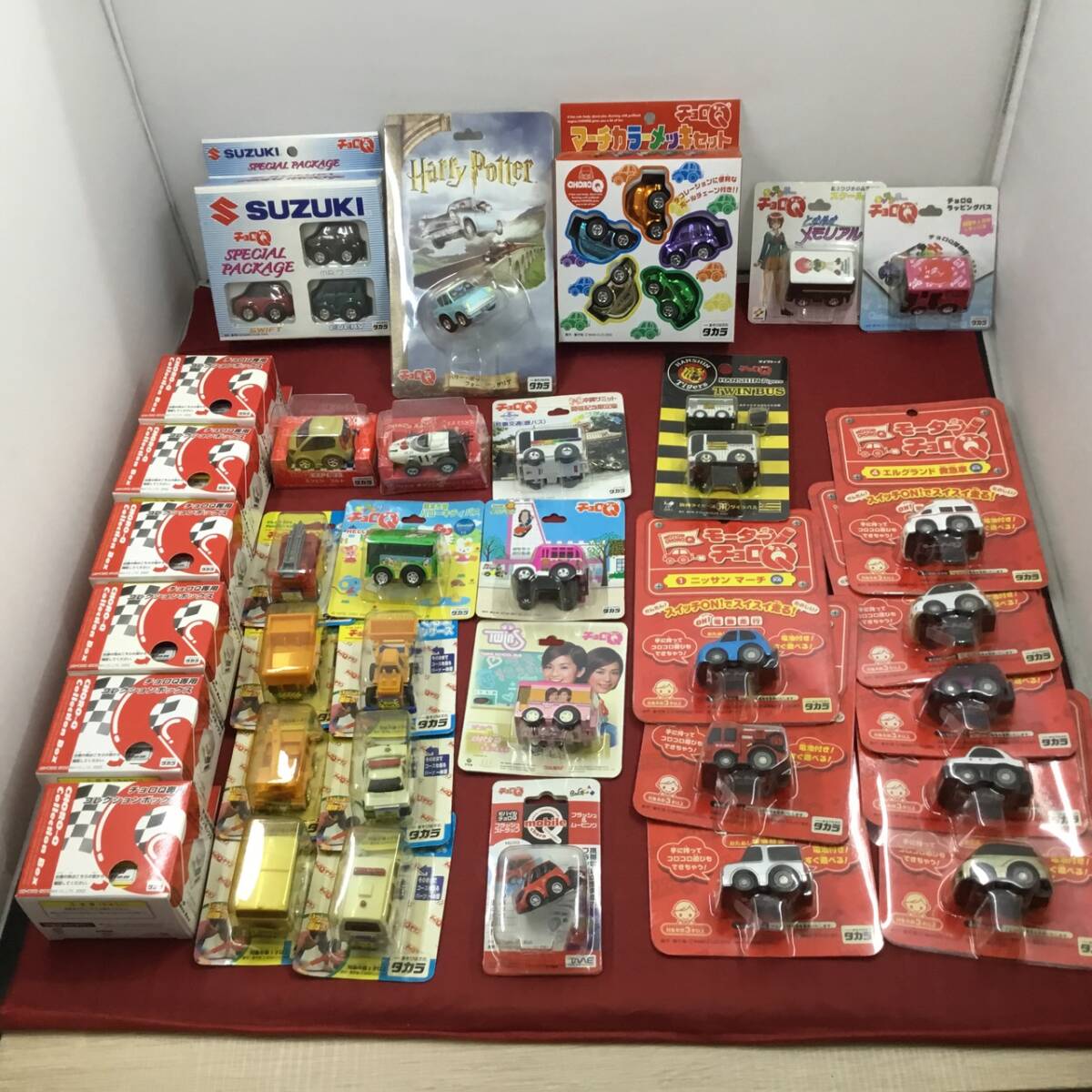 TAKARA タカラ チョロQ モーターチョロQ ボックスチョロQ チョロQタウン チョロバス いろいろ まとめて 大量 未開封品