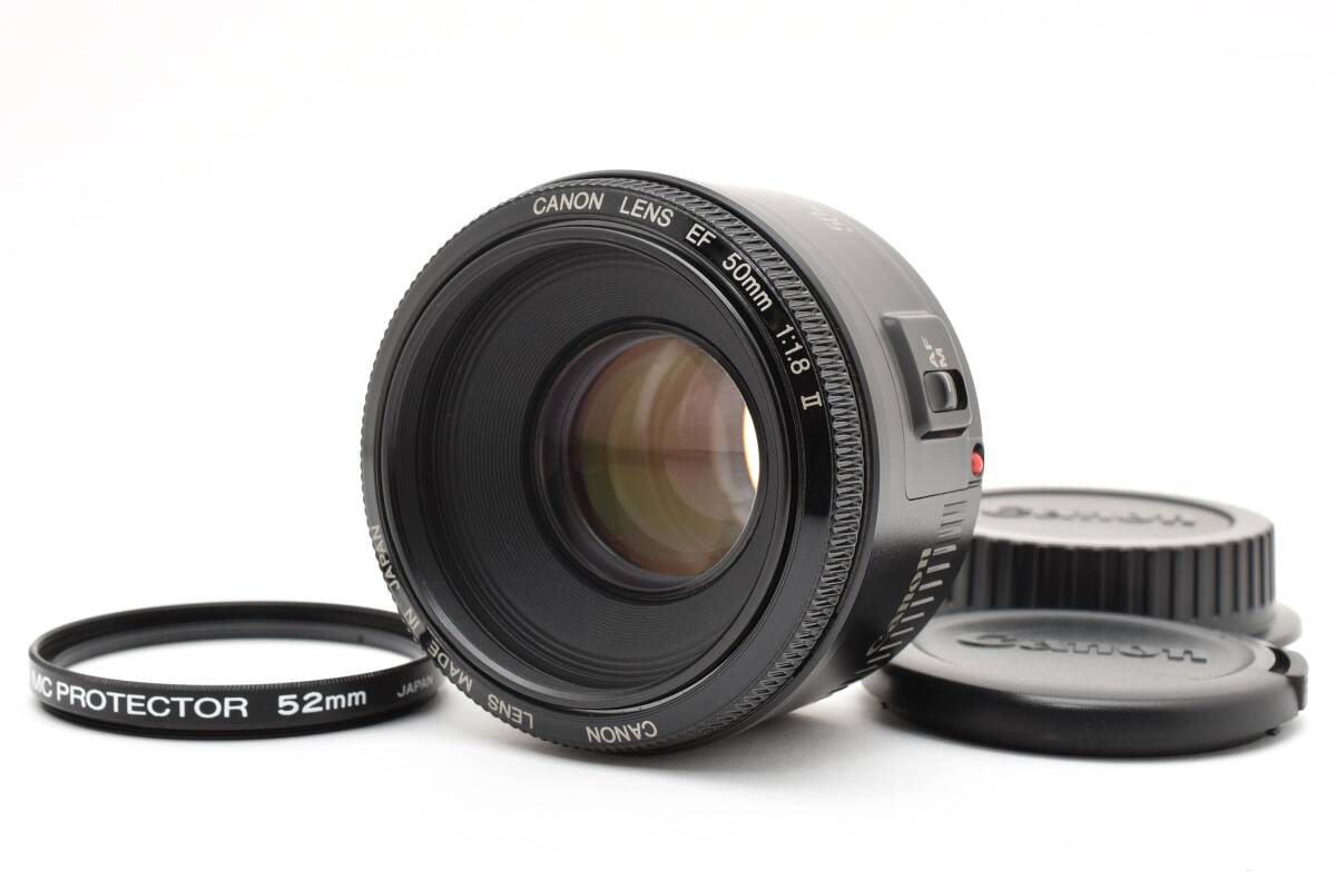 【2268】Canon EF50mm F1.8 II