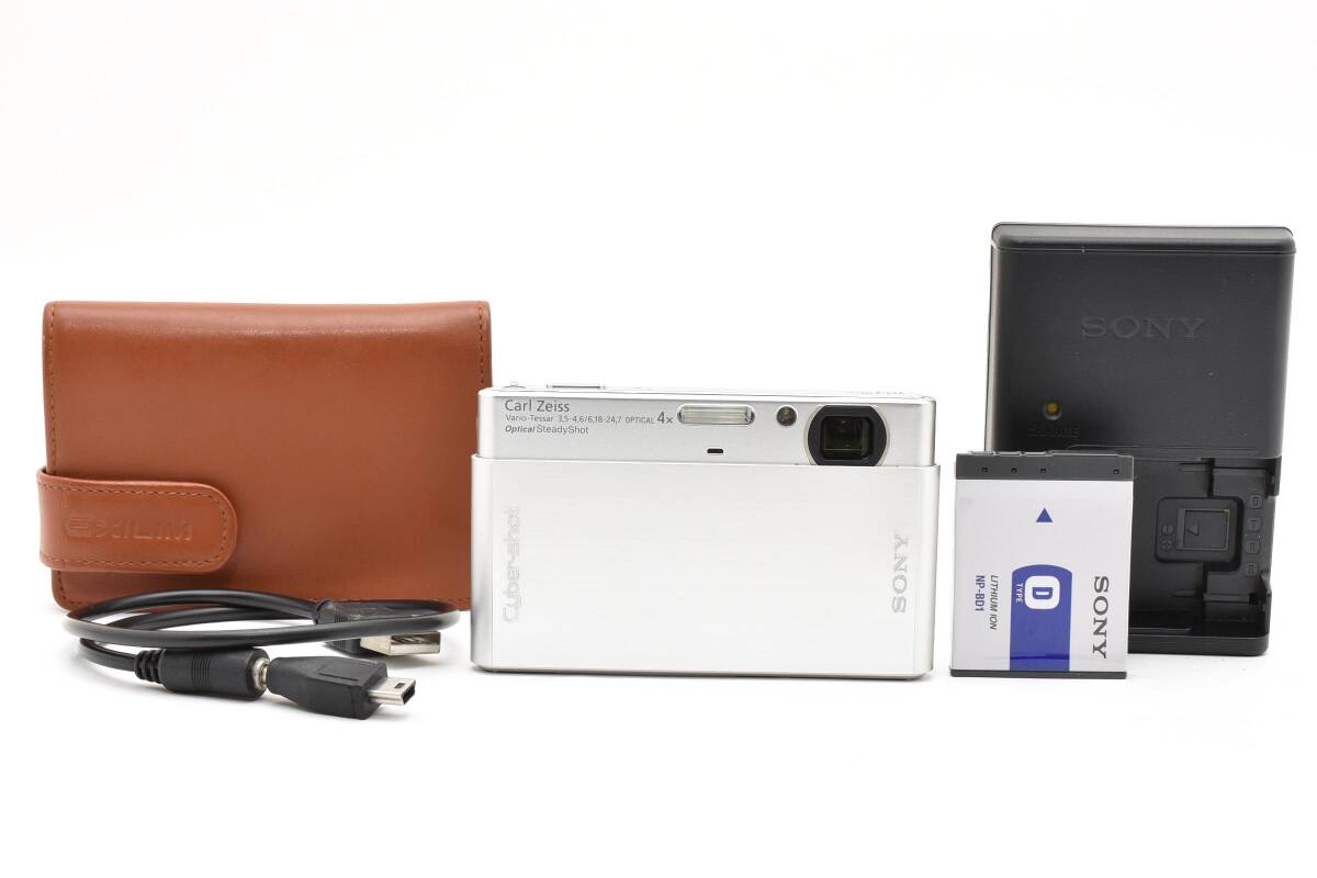 【2273】SONY サイバーショット DSC-T77 シルバー