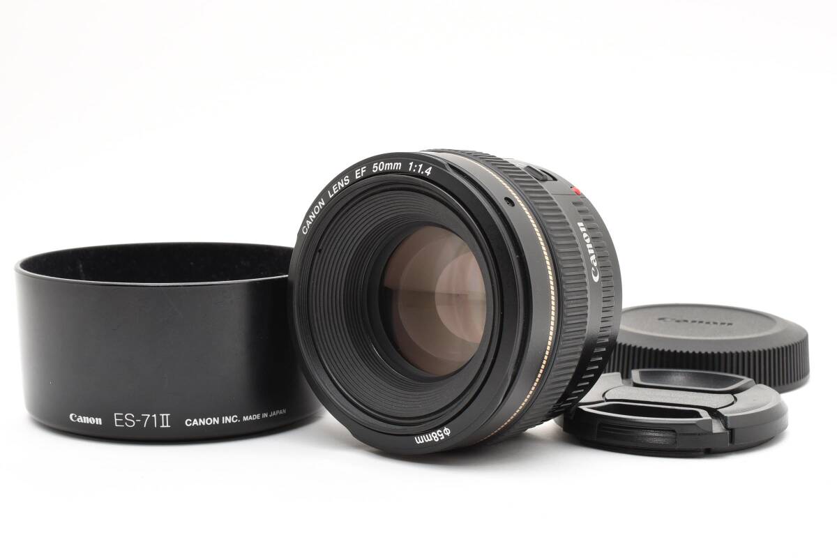 【2288】美品 Canon EF50mm F1.4 USM