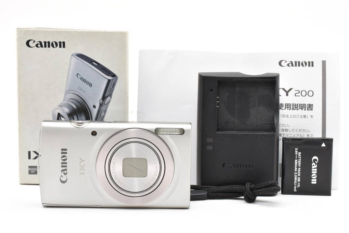 【2277】Canon コンパクトデジタルカメラ IXY 200