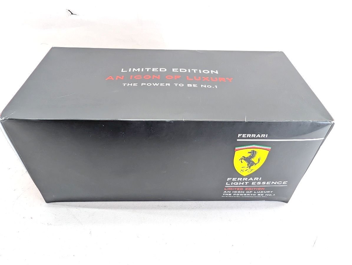 【限定版】FERRARI フェラーリ LIGHT ESSENCE ライトエッセンス オードトワレ 75ml ポーチセット 外箱未開封[22-5776