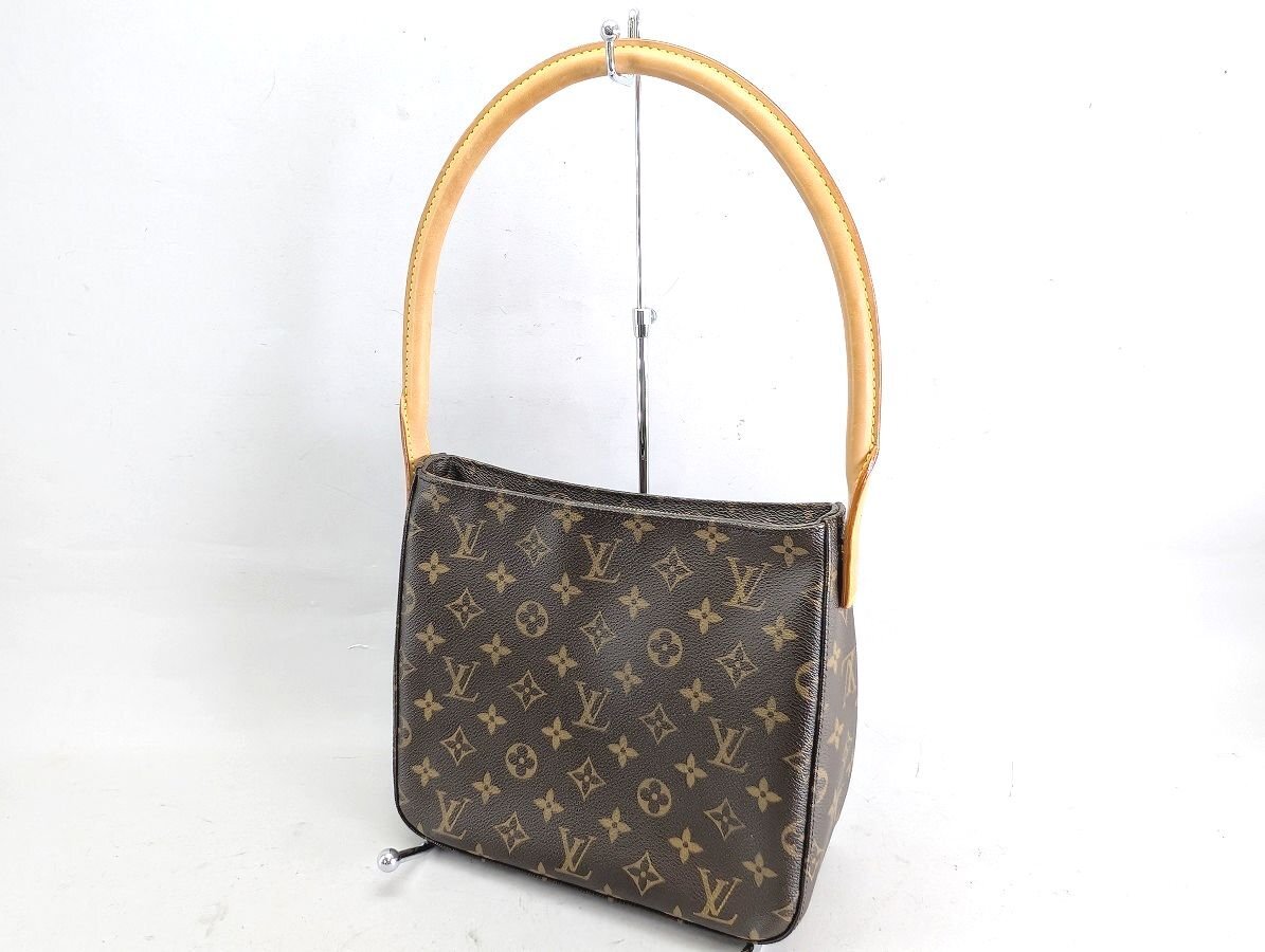 LOUIS VUITTON ルイ・ヴィトン モノグラム ルーピングMM M51146 肩掛け ハンドバッグ 中古良品[329658