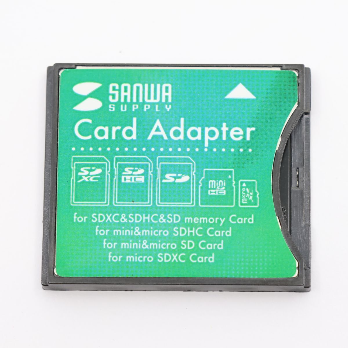 SANWA SUPPLY Card Adapter ADR-SDCF2 SDカード コンパクトフラッシュカード アダプター 変換 動作正常｜A028