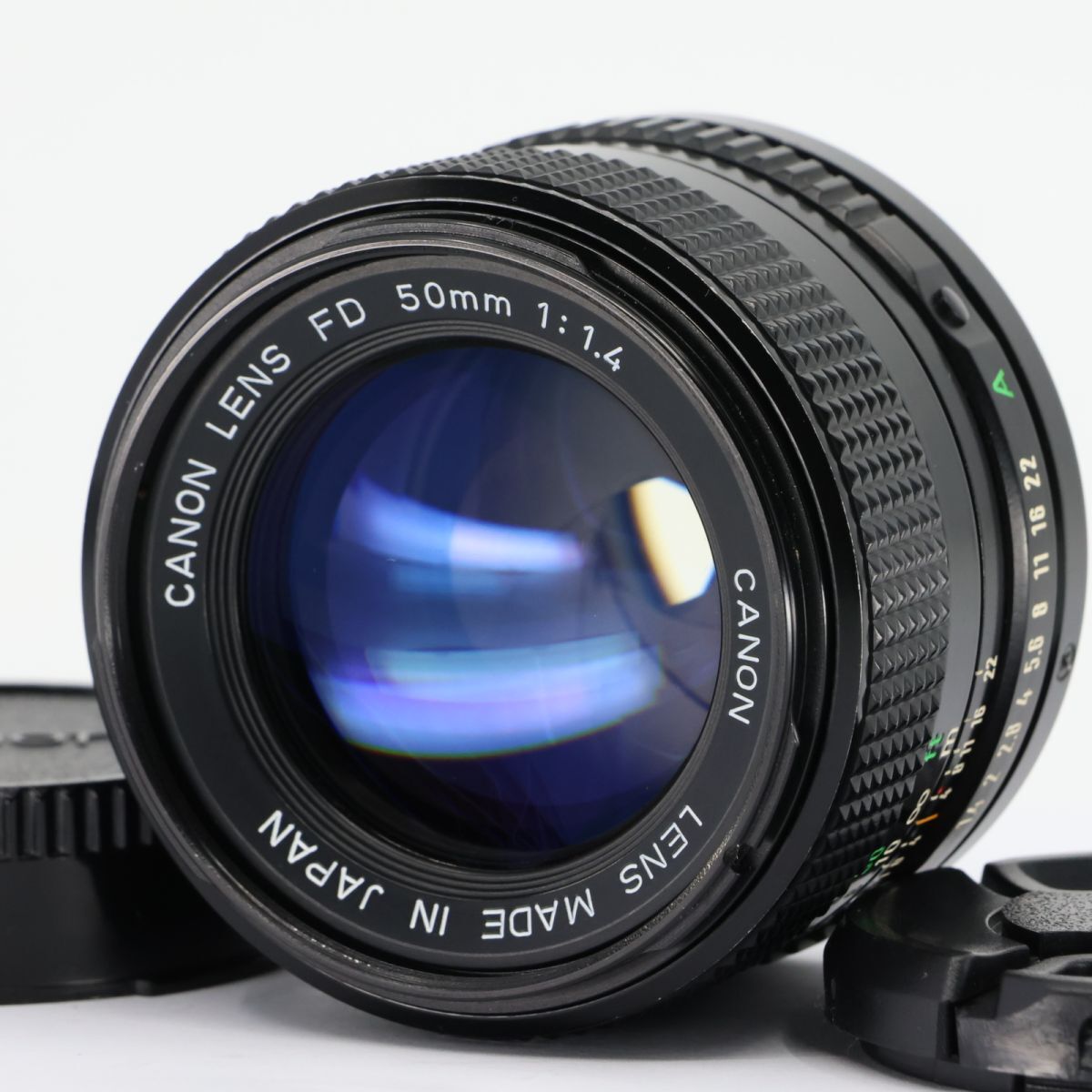 Canon New FD 50mm F1.4 FDマウント キヤノン 単焦点レンズ 極上 完動 保証付｜C008