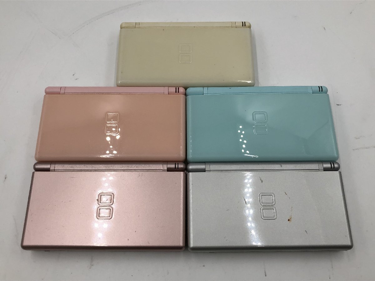 ♪▲【Nintendo ニンテンドー】NINTENDO DS Lite 5点セット USG-001 まとめ売り 0602 7