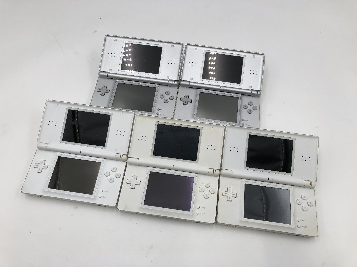 ♪▲【Nintendo ニンテンドー】NINTENDO DS Lite 5点セット USG-001 まとめ売り 0602 7