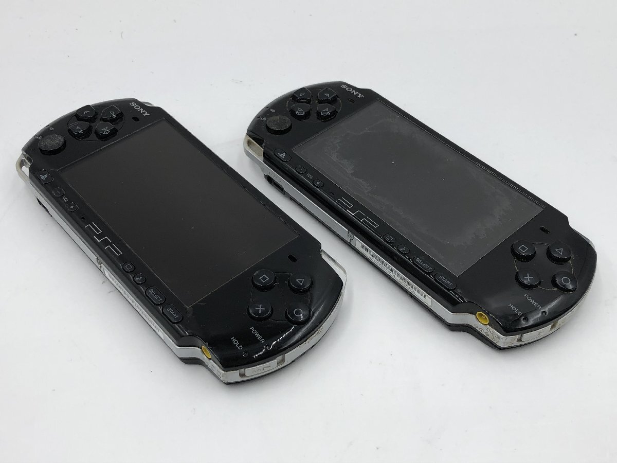 ♪▲【SONY ソニー】PSP PlayStation Portable 2点セット PSP-3000 まとめ売り 0602 7