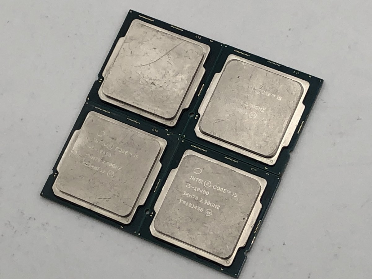 ♪▲【Intel インテル】Core i5-10400 CPU 4点セット SRH78 まとめ売り 0604 13