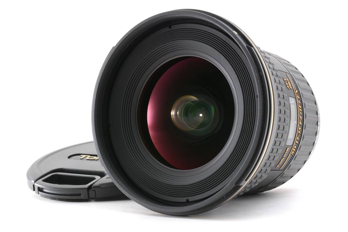 動作品 トキナー Tokina AT-X PRO SD 17-35mm f4 IF FX ニコン用 Nikon AF 一眼カメラレンズ 管WW1363