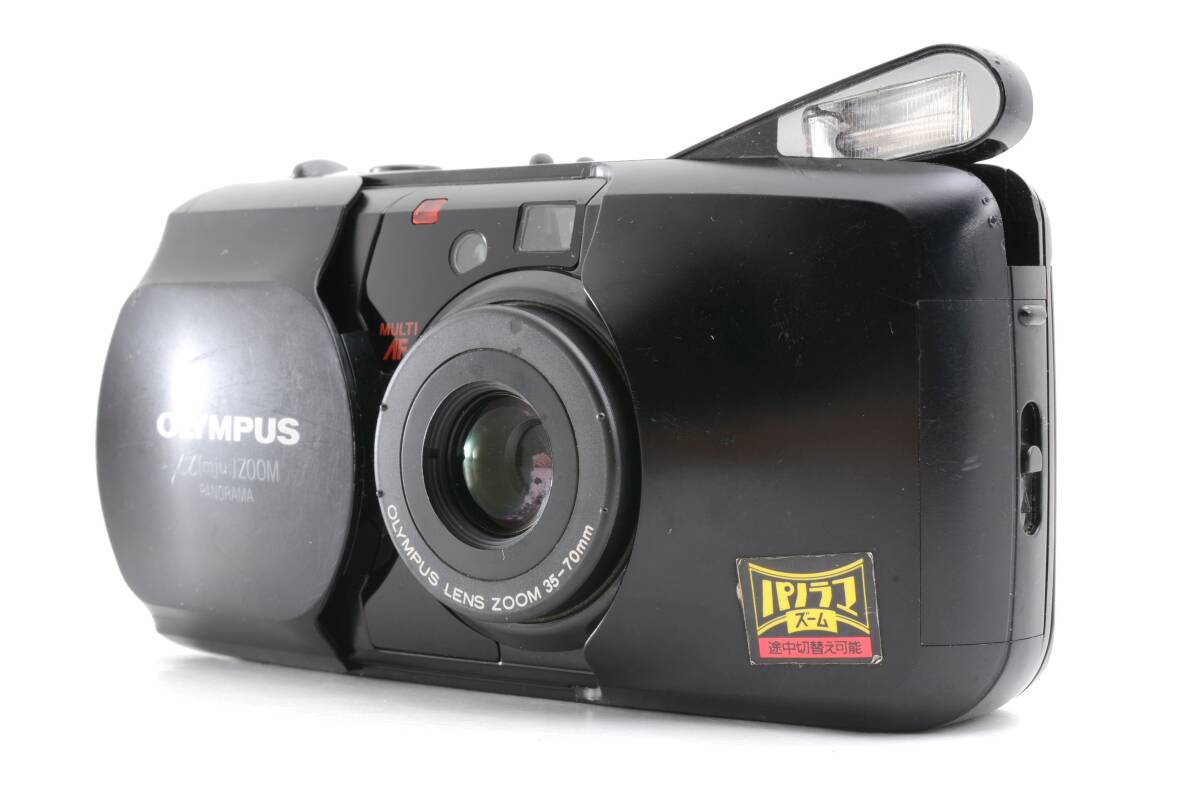 動作品 オリンパス OLYMPUS μ [mju:] ZOOM PANORAMA ミュー コンパクトフィルムカメラ 管WW1365