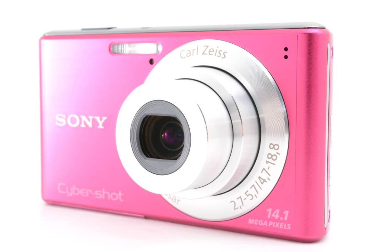 動作品 ソニー SONY Cyber-shot DSC-W530 サイバーショット ピンク コンパクトデジタルカメラ 管WW1372