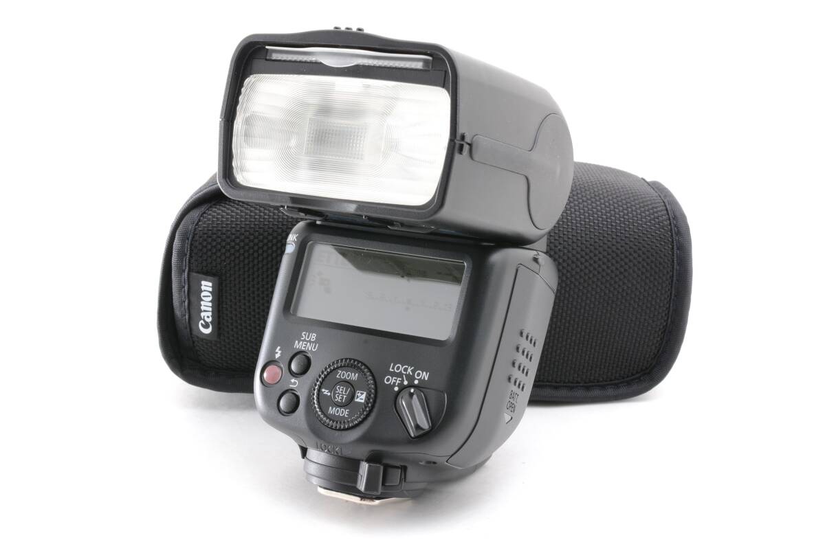 動作品 キャノン Canon SPEEDLITE 430EX III-RT スピードライト ストロボ カメラアクセサリー ケース付 管WW1447