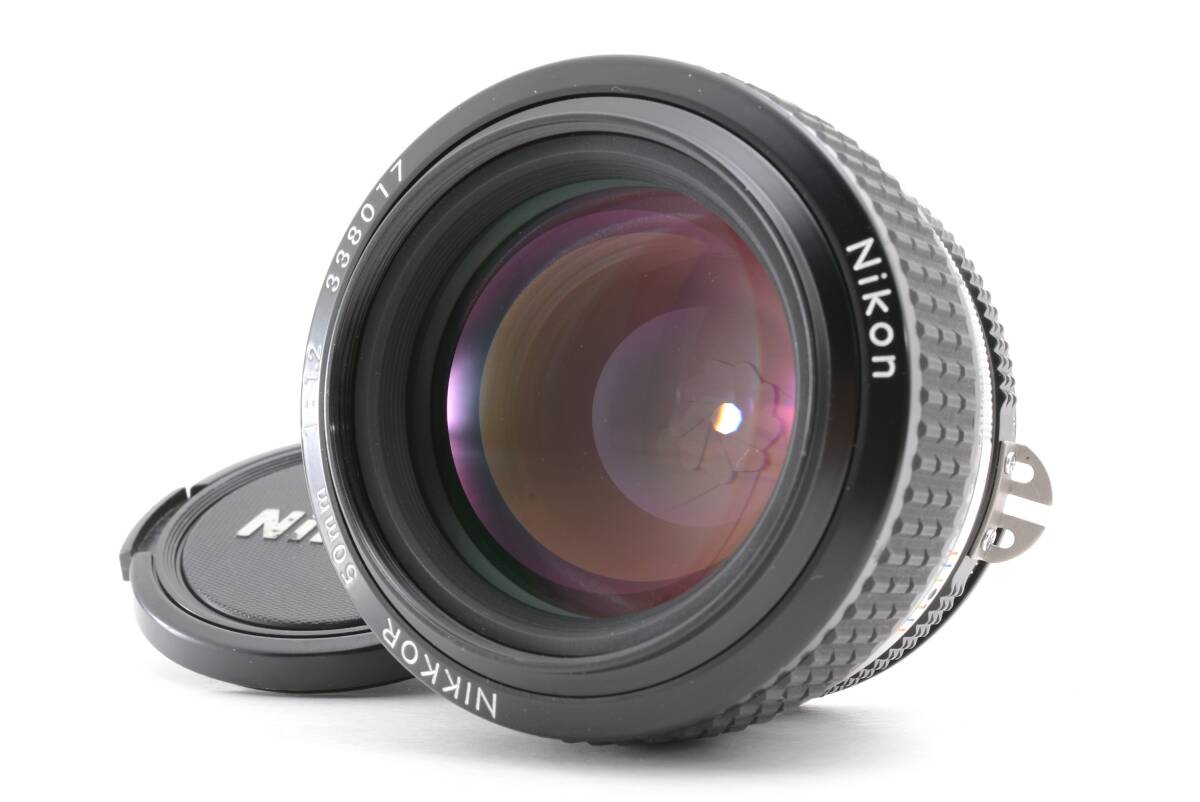 ニコン Nikon NIKKOR 50mm f1.2 Ai-s MF 一眼カメラレンズ 管WW1449