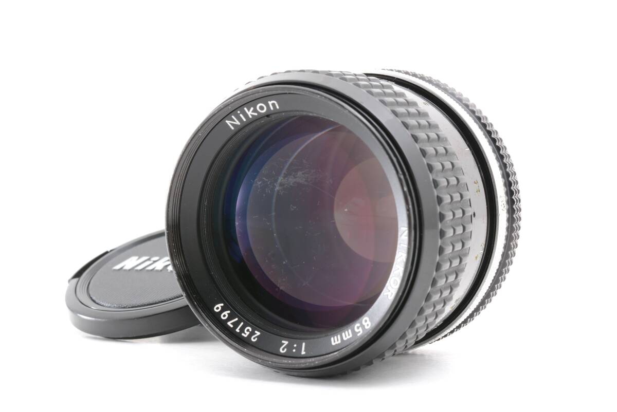 ニコン Nikon NIKKOR 85mm f2 Ai MF 一眼カメラレンズ 管WW1450