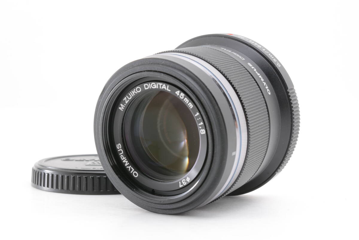 動作品 オリンパス OLYMPUS M.ZUIKO DIGITAL 45mm f1.8 MSC マイクロフォーサーズ AF 一眼カメラレンズ 管WW1455