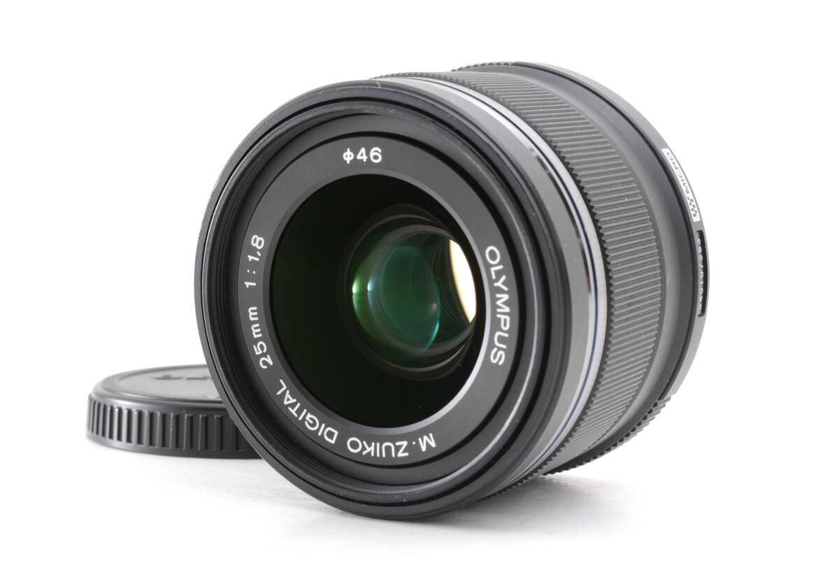 動作品 オリンパス OLYMPUS M.ZUIKO DIGITAL 25mm f1.8 MSC マイクロフォーサーズ AF 一眼カメラレンズ 管WW1456