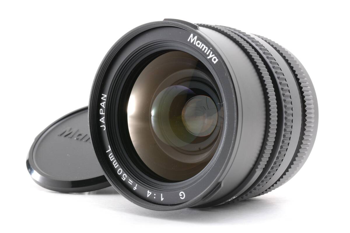 動作品 マミヤ MAMIYA G 50mm f4 L マミヤ7用 中判カメラレンズ 管WW1454