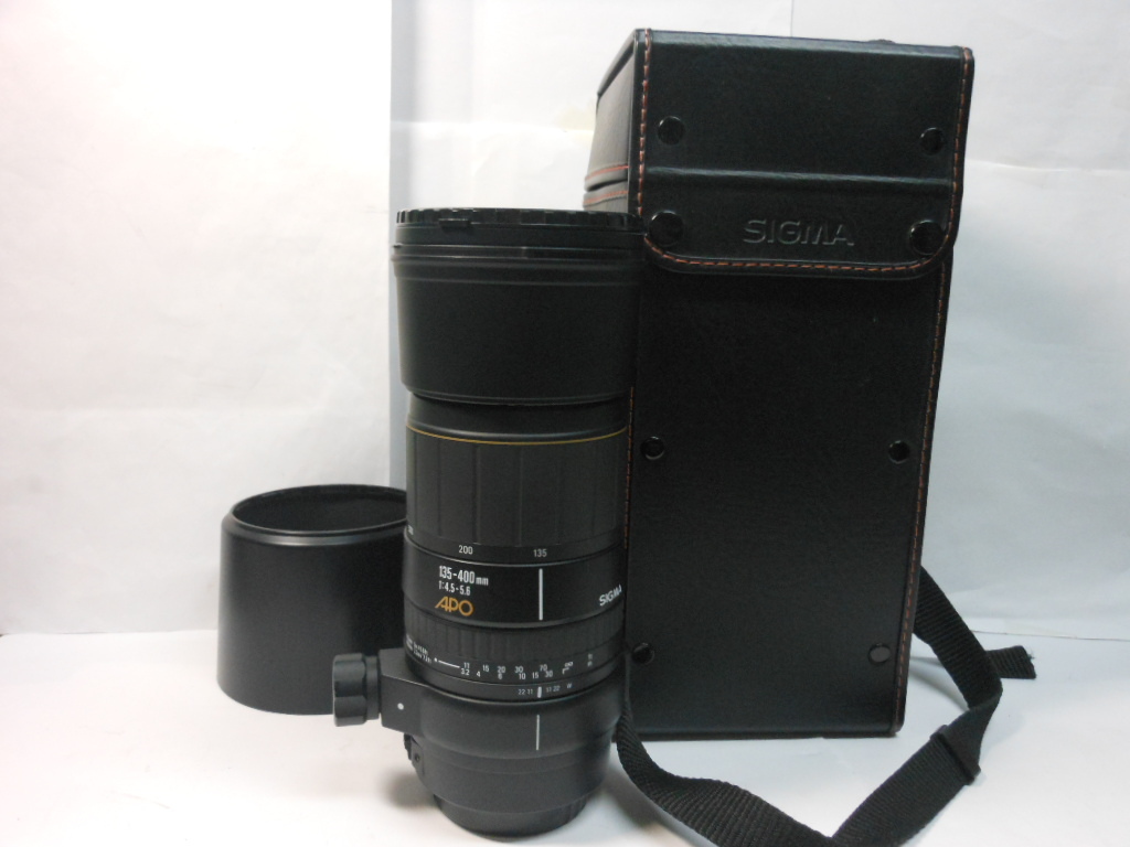 ☆希少外観美品☆シグマ　SIGMA　 AF 　 APO　 135-400mm　F4.5-5.6 　キヤノン　 Canon 　即日発送　　付属品多数
