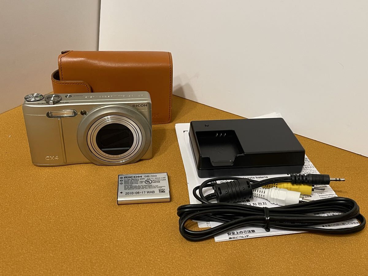 ★動作品★ RICOH CX4 コンパクトデジタルカメラ リコー コンデジ