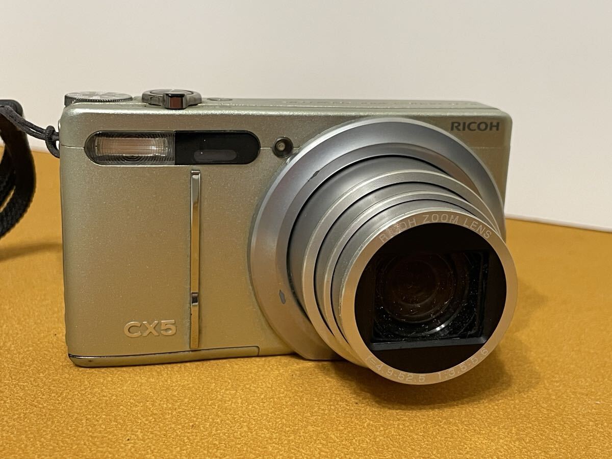 ★ジャンク扱い★ RICOH CX5 コンパクトデジタルカメラ リコー デジタルカメラ コンデジ