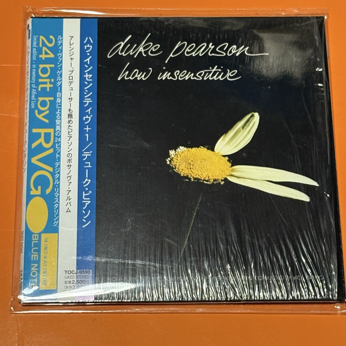 激レア！ブルーノート紙ジャケ★デューク・ピアソンDUKE PEARSON「ハウ・インセンシティヴ＋1」シュリンク付即決送料無料！