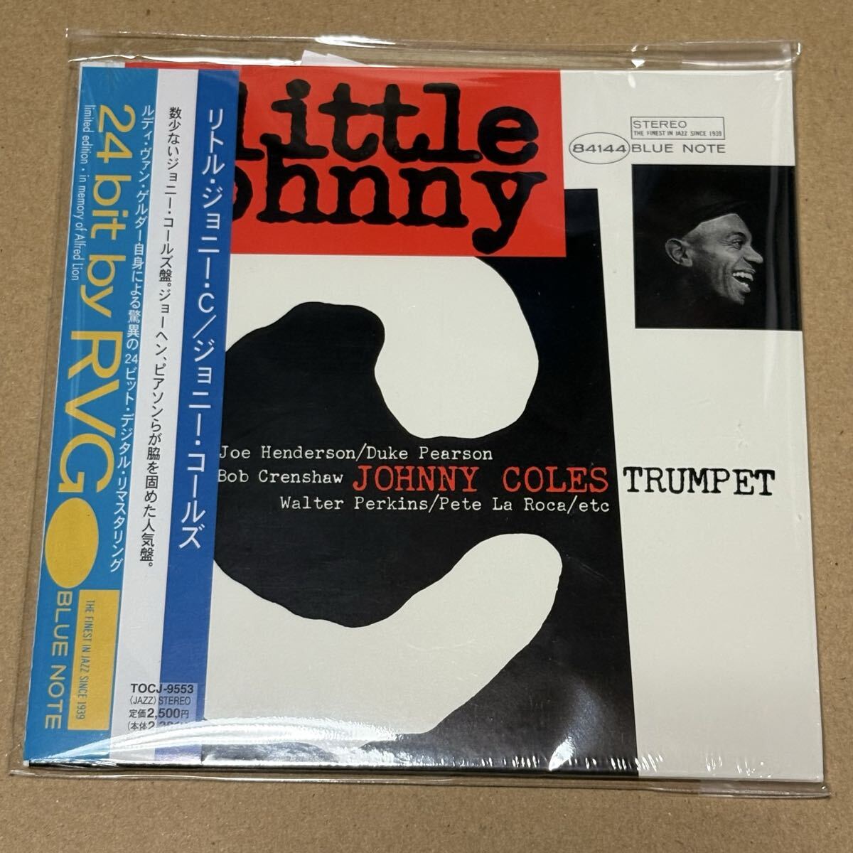 激レア！未開封デッドストック！ブルーノート紙ジャケ★ジョニー・コールズJOHNNY COLES「リトル・ジョニー・C」定形外送料無料！