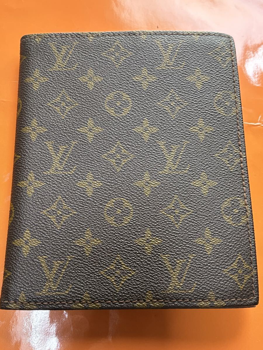 ヴィンテージ80s MADE IN FRANCEルイヴィトンLOUIS VITTONアドレス帳カバー