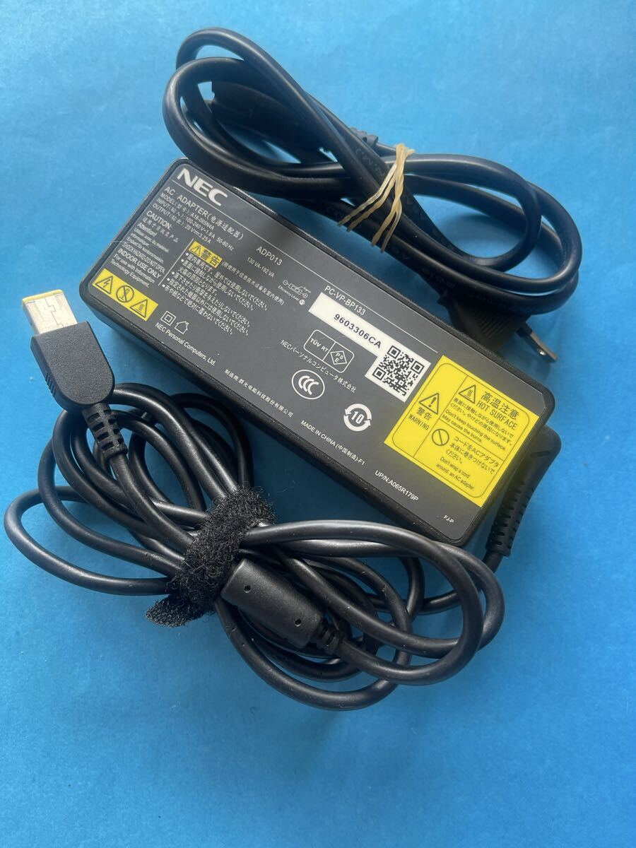 (3070) NEC 純正 ACアダプタ ADP013 A18-065N4A 20V3.25A　保証7日間　