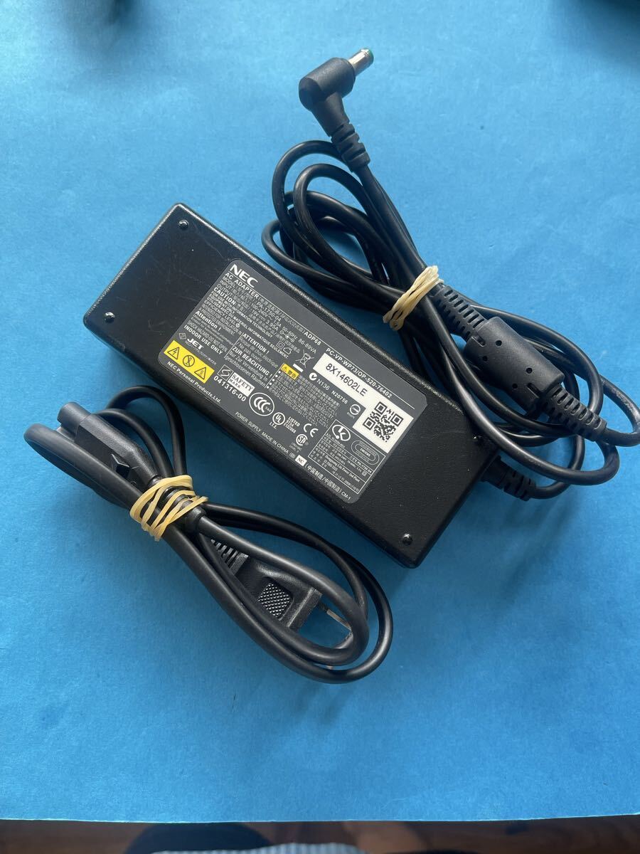 (6072)NEC 純正 ACアダプタ ADP68 PA-1750-04 19V3.95A　保証7日間　