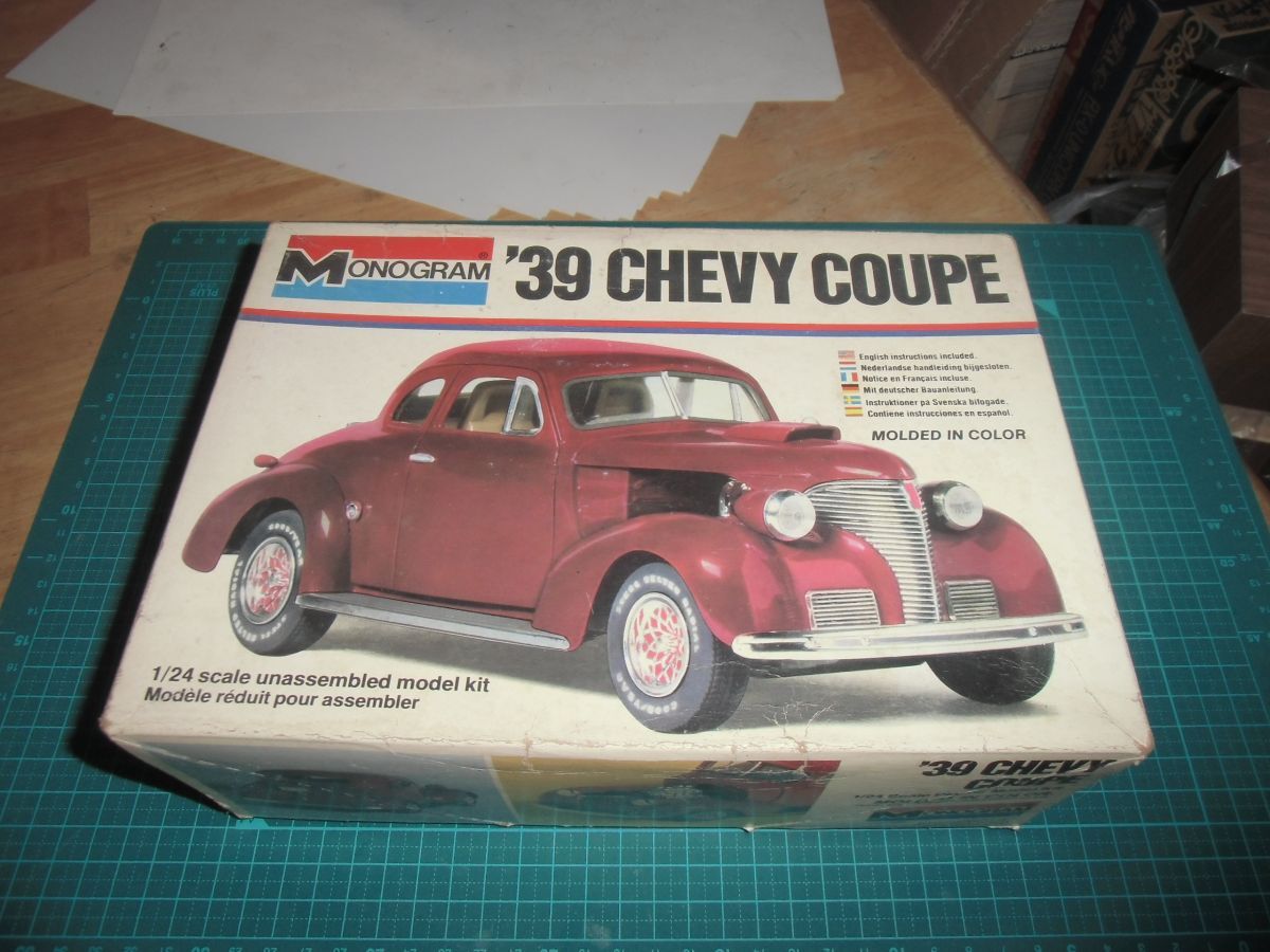 1/24　1939 シェビー クーペ　モノグラム MONOGRAM 2256　’39 Chevy Coupe　 ストリートロッド仕様