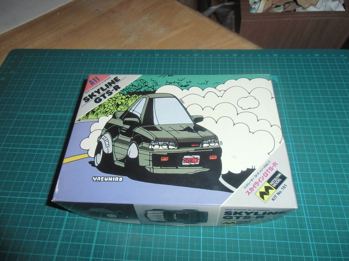 ミッドレーサー　スカイラインGTS-R　ミツワモデル　Gr.AシリーズNo.11　鉄仮面