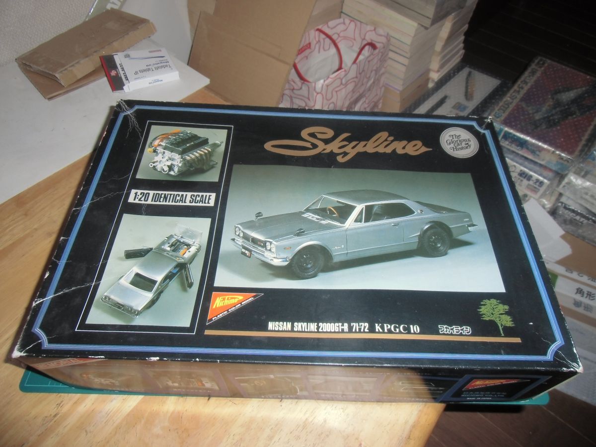 1/20　ニッサン スカイライン 2000GT-R '71-'72 KPGC10　ニチモ　ハコスカ　SKYLINE