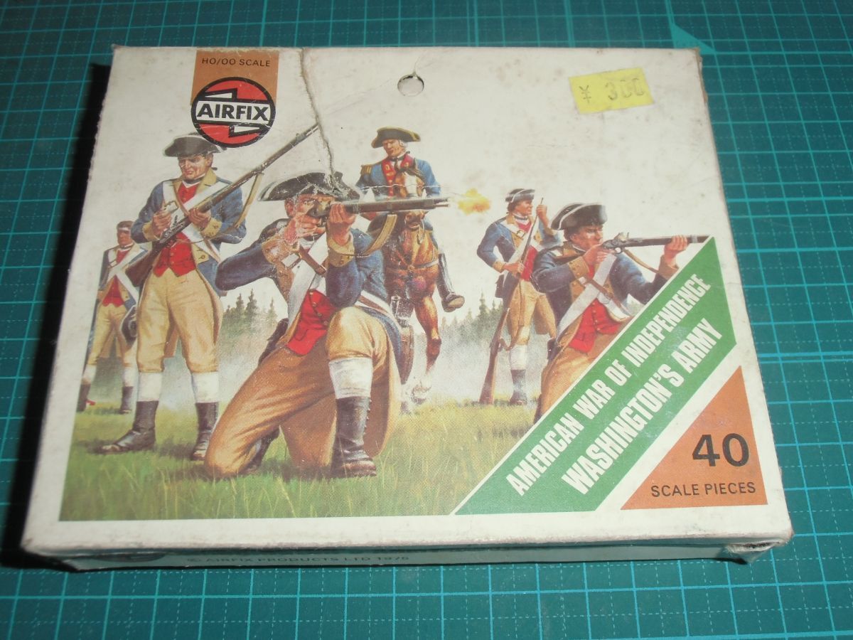 1/76　ワシントン軍 アメリカ独立戦争　②　エアフィックス AIRFIX 01739-4　AMERICAN WAR of INDEPENDENCE WASHINGTON'S ARMY　 1/72
