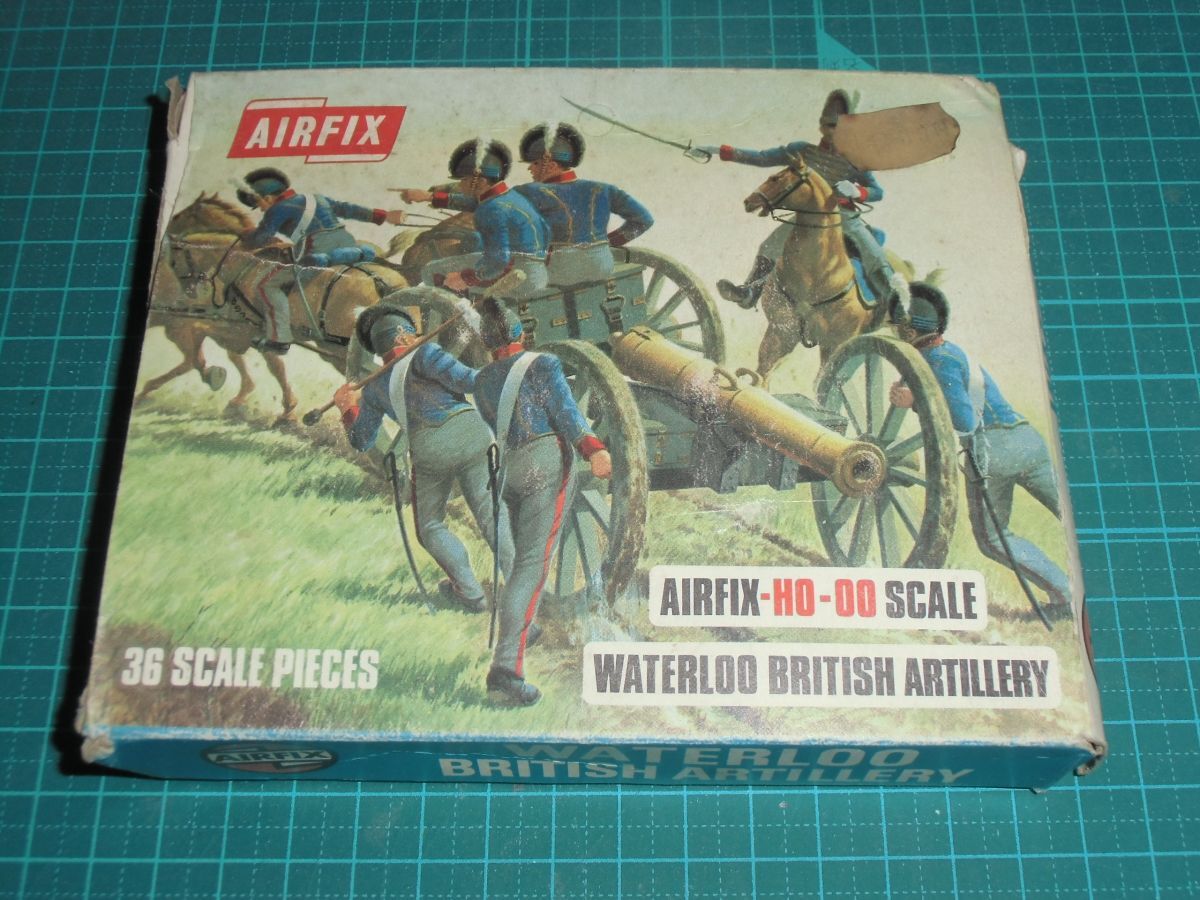 1/76　ワーテルロー 英国王立騎馬砲兵隊　エアフィックス AIRFIX S46　Waterloo British Artillery 英軍砲兵隊 ナポレオン戦争 1/72