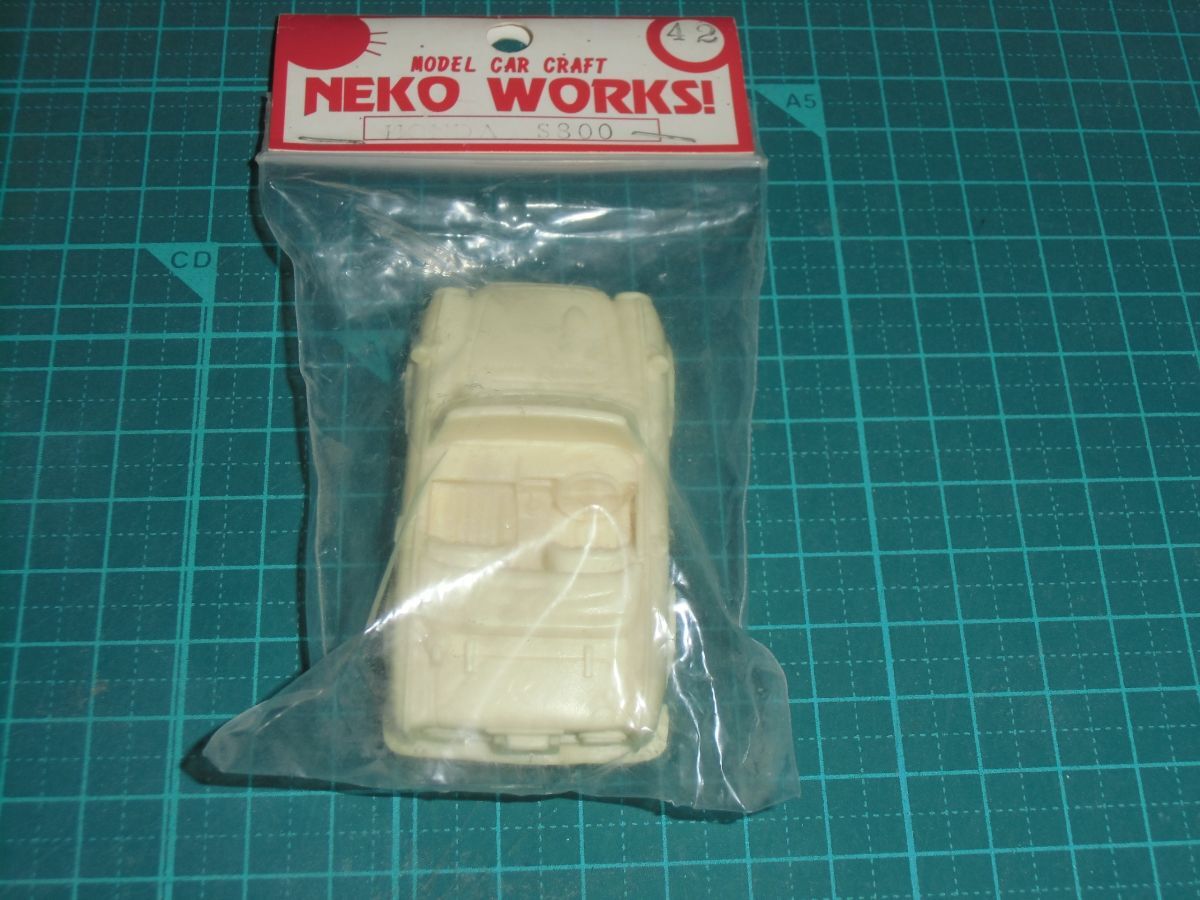 ネコ ワークス NEKO WORKSデフォルメカー大量出品42☆ホンダ S800 ①　WFガレージキット/レジン製　チョロQ/ミッドレーサー