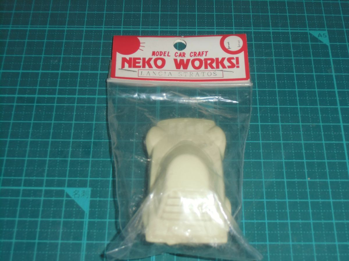 ネコ ワークス NEKO WORKSデフォルメカー大量出品11☆ランチア ストラトス ①　WFガレージキット/レジン製　チョロQ/ミッドレーサー