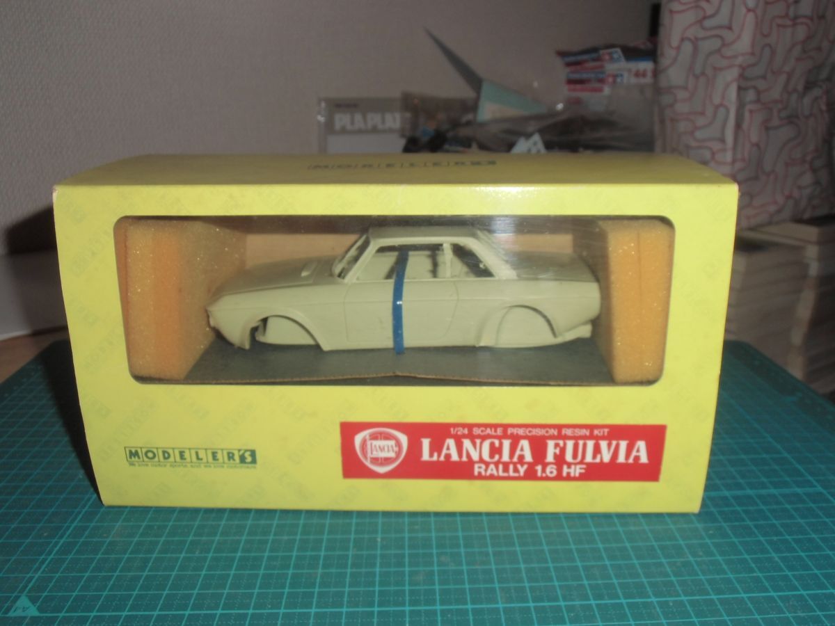 1/24　ランチア フルビア ラリー1.6HF　モデラーズ MODELER'S　レジンキット　LANCIA FULVIA RALLY 1.6 HF
