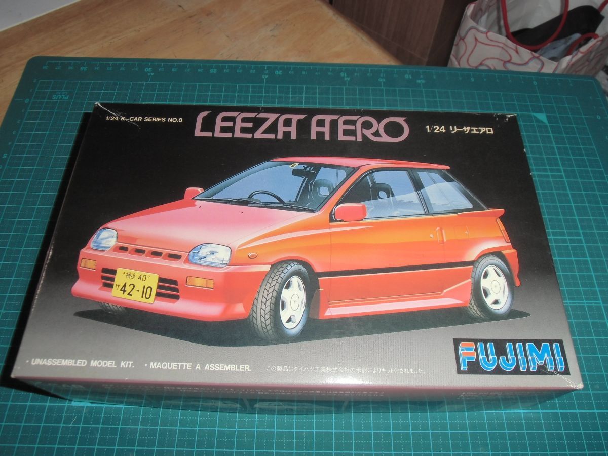 1/24　リーザエアロ　①　フジミ　リーザ　エアロ　LEEZA AERO