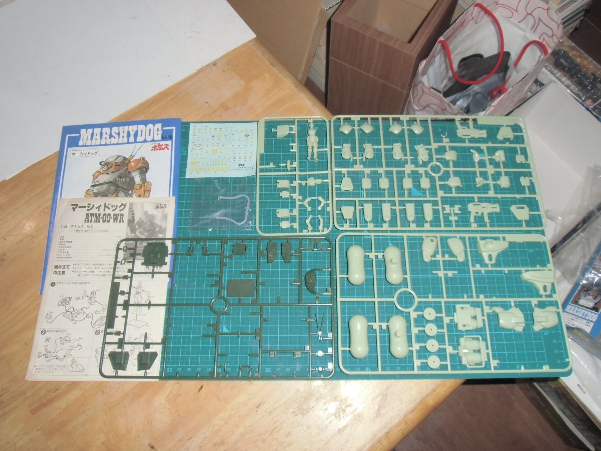 箱なしジャンク品☆1/35　マーシィドッグ　ユニオンモデル/タカラ　装甲騎兵ボトムズ　ATM-09-WR