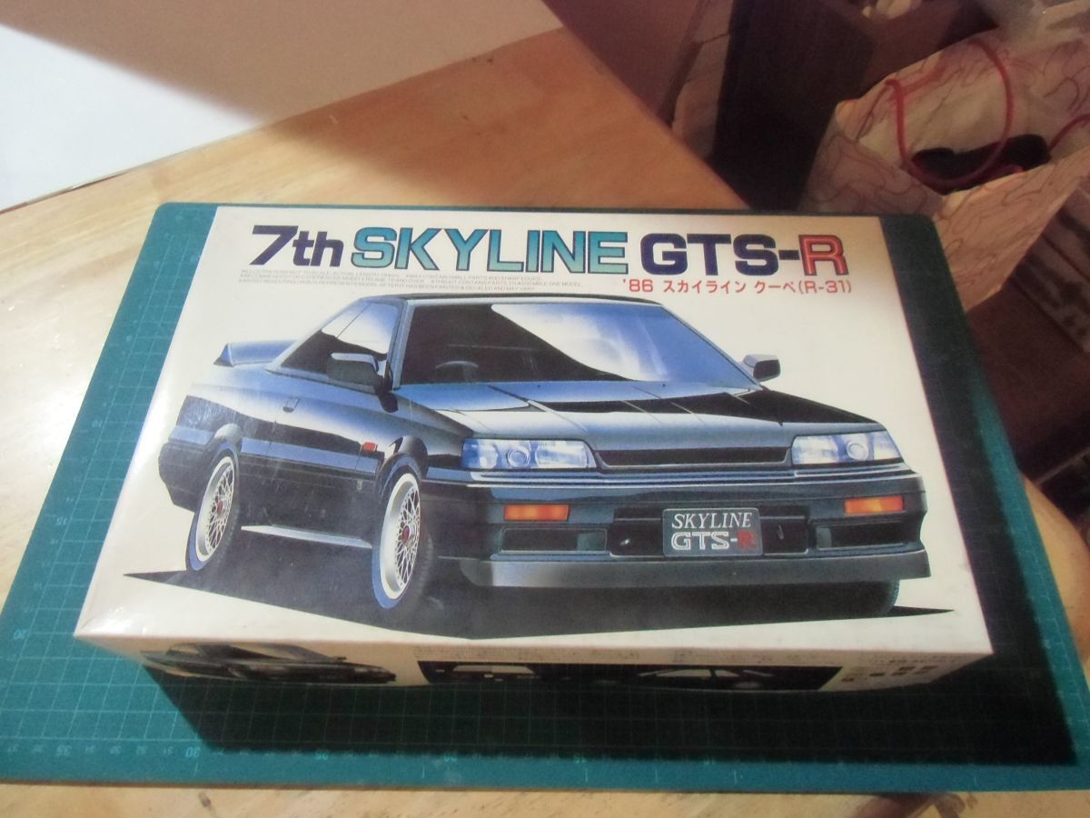 手付品☆1/24　’86 スカイライン クーペ（R-31）　フジミ　7th スカイライン GTS-R 鉄仮面