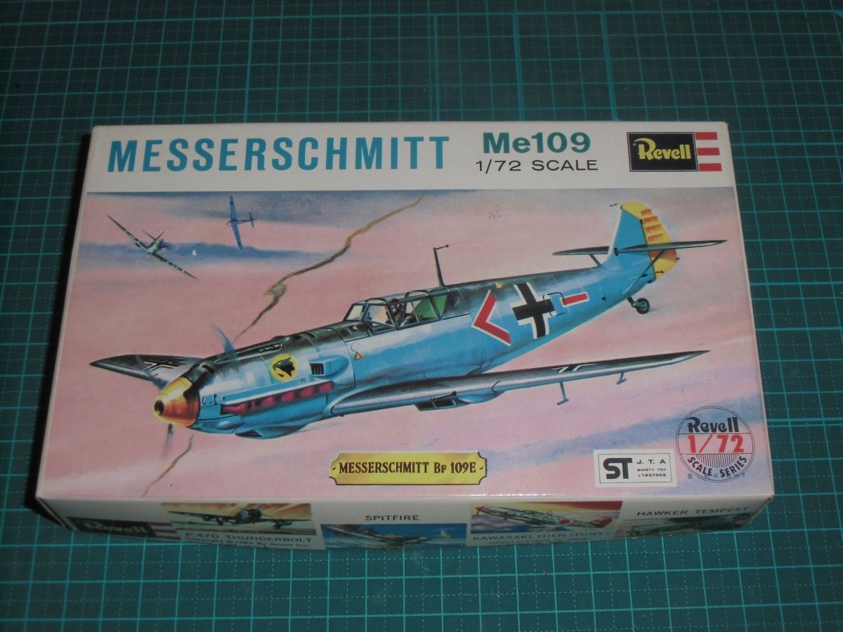 1/72　メッサーシュミット Me-109E　グンゼ/レベル Revell　Messerschmitt Bf109E