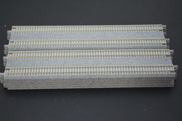 KATO UNITRACK 複線直線線路 WS248㎜ 10本 20-004